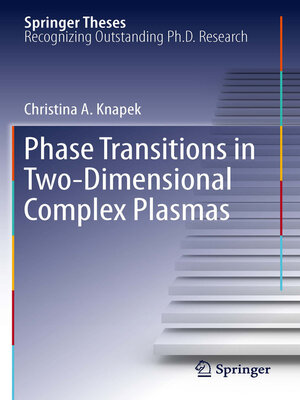 cover image of Phase Transitions in Two-Dimensional Complex Plasmas